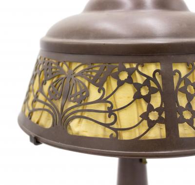 American Mission Heintz Art Metal Table Lamp