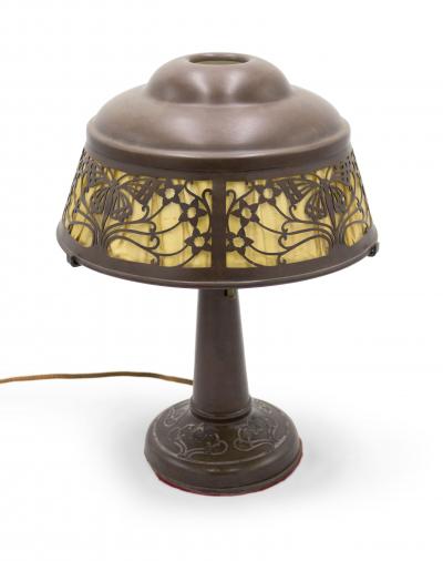 American Mission Heintz Art Metal Table Lamp