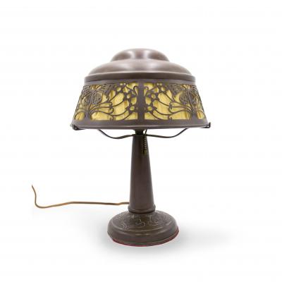 American Mission Heintz Art Metal Table Lamp