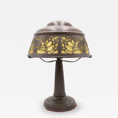 American Mission Heintz Art Metal Table Lamp