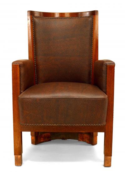 American Mission Oak Arm Chairs
