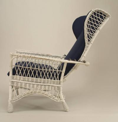 American Mission Wicker Morris Chair