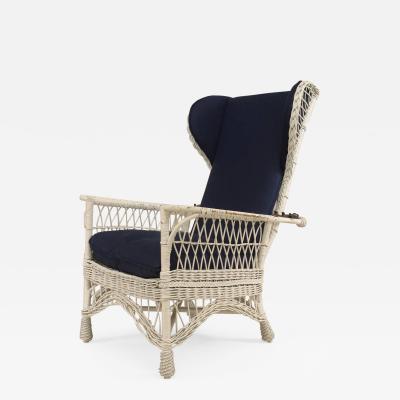 American Mission Wicker Morris Chair