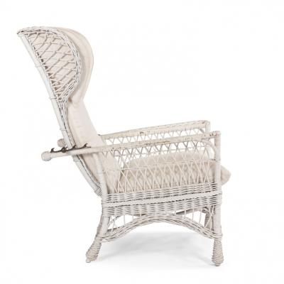 American Mission Wicker Morris Chair