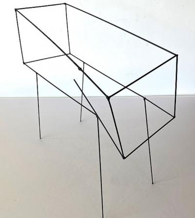 American Modern Abstract Expressionist Wire Sculpture Moshe Y