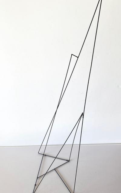 American Modern Abstract Expressionist Wire Sculpture Moshe Y
