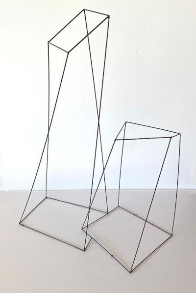 American Modern Abstract Expressionist Wire Sculpture Moshe Y