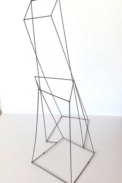 American Modern Abstract Expressionist Wire Sculpture Moshe Y