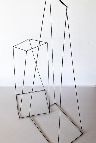 American Modern Abstract Expressionist Wire Sculpture Moshe Y