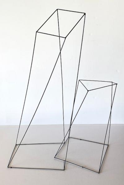 American Modern Abstract Expressionist Wire Sculpture Moshe Y