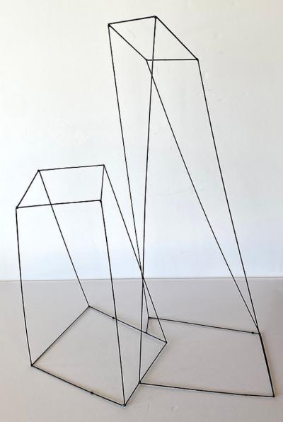 American Modern Abstract Expressionist Wire Sculpture Moshe Y