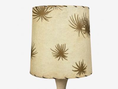 American Modern Atomic Age Table Lamps Chalkware Fiberglass USA 1950s