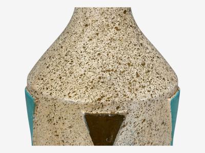 American Modern Chalkware Metal Table Lamps USA 1950s