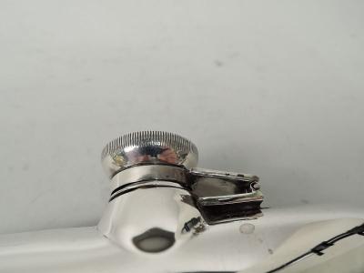 American Modern Sterling Silver Camel Flask