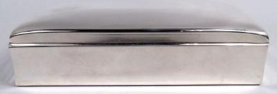 American Modern Sterling Silver Desk Box