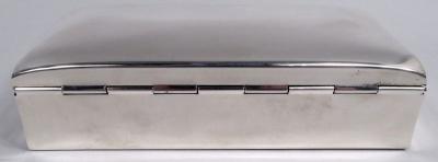American Modern Sterling Silver Desk Box