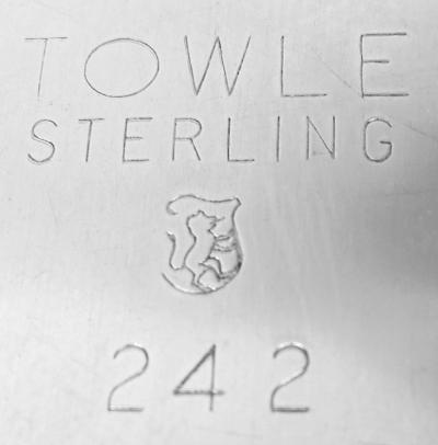 American Modern Sterling Silver Desk Box