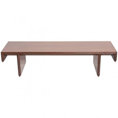 American Modern Walnut Taliesin Group Low Table or Bench Frank Lloyd Wright