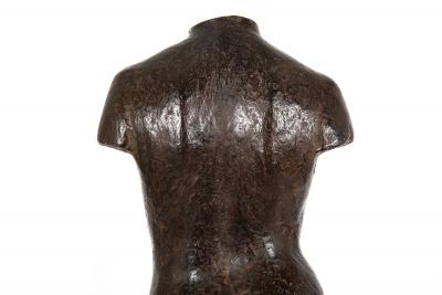 American Modernist Sculpture Standing Female by Floyd Tennison Dewitt