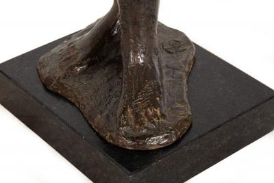 American Modernist Sculpture Standing Female by Floyd Tennison Dewitt