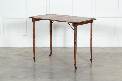 American Oak Folding Cutting Work Table