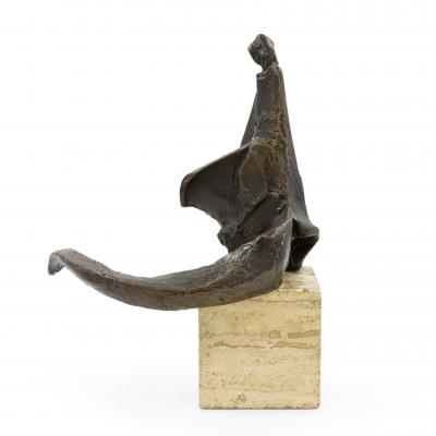 American Post War Abstract Bronze Sculpture
