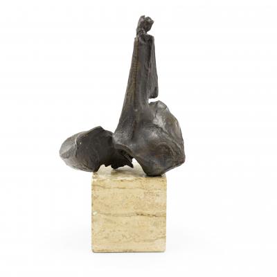 American Post War Abstract Bronze Sculpture