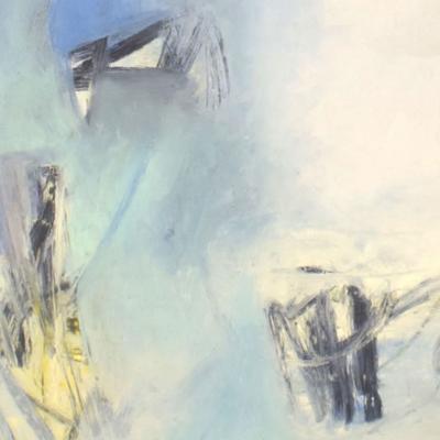 American Post War Abstract Oil Painting