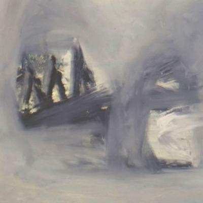 American Post War Abstract Oil Painting