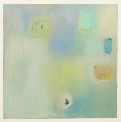 American Post War Abstract Oil Painting