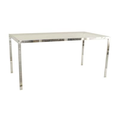 American Post War Design Chrome Dining Table