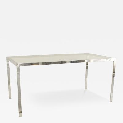 American Post War Design Chrome Dining Table