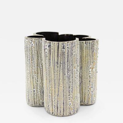 American Post War DiPasquale Bark Textured Vase