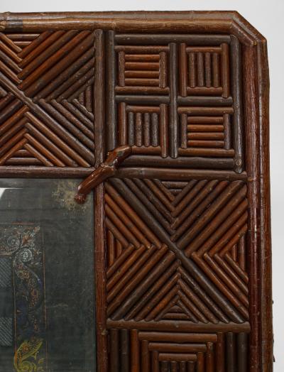 American Rustic Adirondack Square Game Table