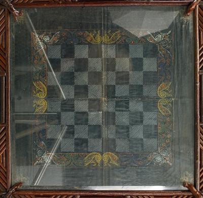 American Rustic Adirondack Square Game Table