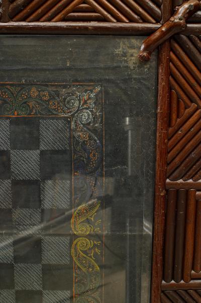 American Rustic Adirondack Square Game Table