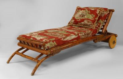 American Rustic Old Hickory Adjustable Chaise