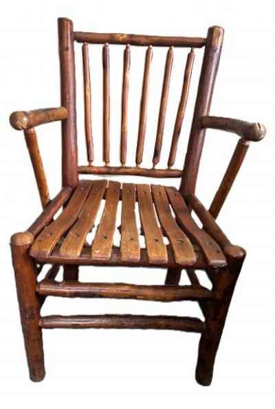 American Rustic Old Hickory arm chair