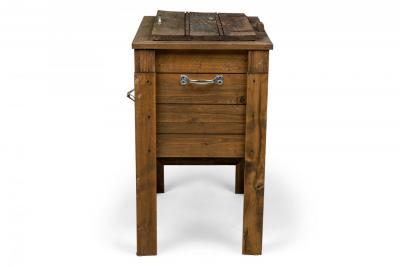 American Rustic Wooden Outdoor Modelo Cooler