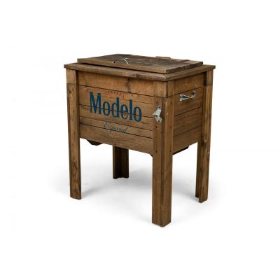 American Rustic Wooden Outdoor Modelo Cooler