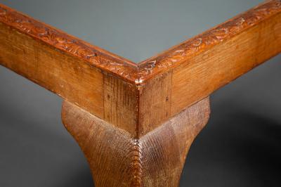 American Side Tables with Mirrored Tops