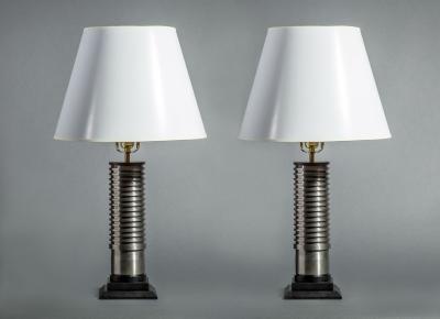 American Stainless Steel Rollers Made into Lamp Bodies