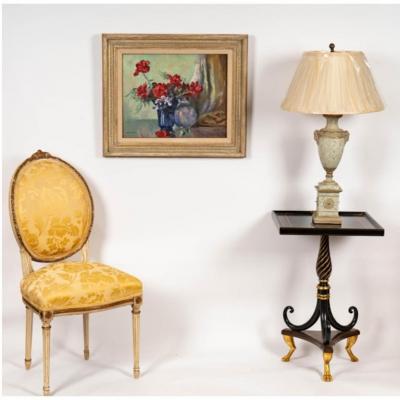 American Still Life Oil Painting by Irene D Fowler