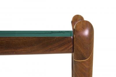 American Studio Made Walnut and Maple Coffee Table