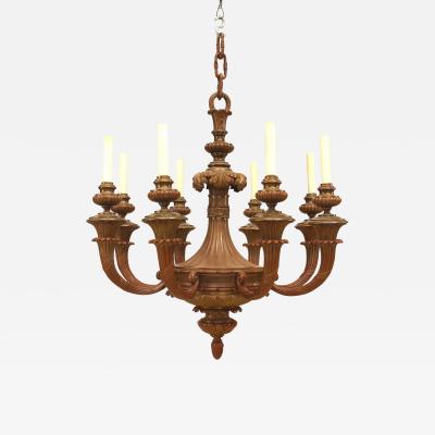 American Victorian 8 Light Chandelier