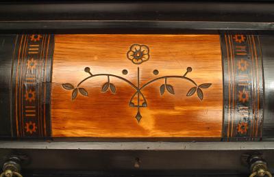 American Victorian Aesthetic Movement Roll Top Desk