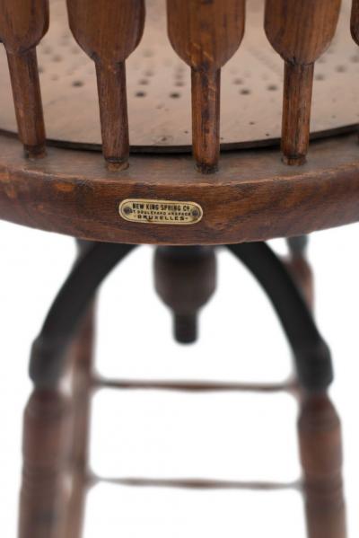 American Victorian Bookkeepers Swivel Chair