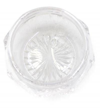 American Victorian Crystal Powder Box