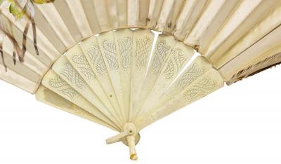 American Victorian Decorative Hand Fan
