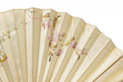 American Victorian Decorative Hand Fan